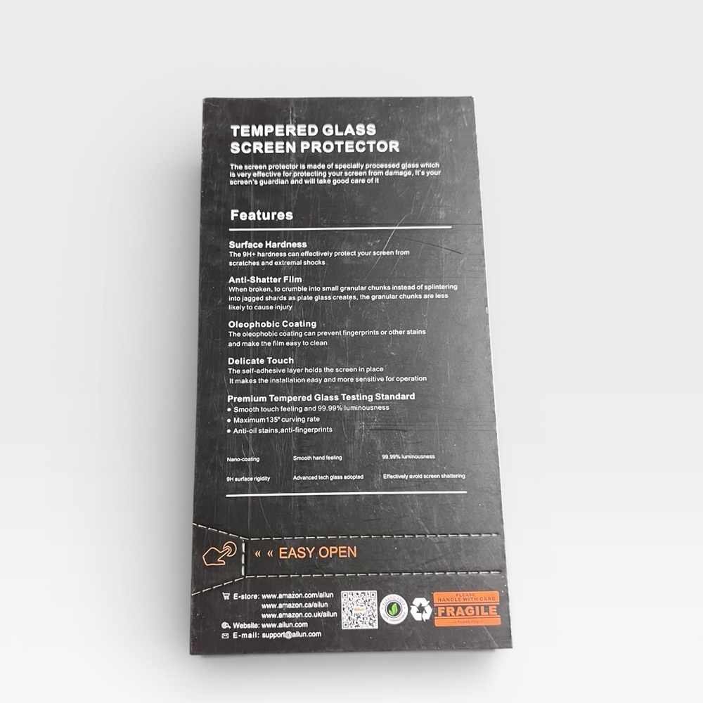 Ailun Tempered 3 Pack Glass Screen Protector - IPhone 14 ProMax 6.7 - Picture 2 of 7